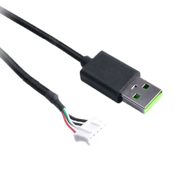 Линия наушников для наушников razer Kraken 7.1 V2 RGB Edition Мягкий прочный USB-кабель из ПВХ Прямая поставка
