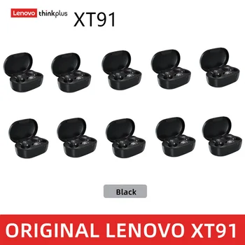 Lenovo XT91 10шт беспроводные наушники Bluetooth стерео спортивные наушники HD с микрофоном гарнитура gamer 5 / 10ШТ оптом