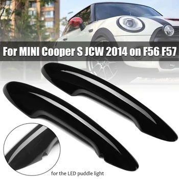 Глянцевая Черная Внешняя Отделка дверной ручки для BMW MINI Cooper R50 R52 R53 R55 R56 R57 R58 R59 R61