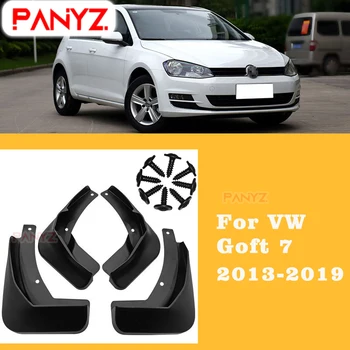 Для Volkswagen VW Golf 7 8 6 R-LINE 2009-2020 2018 2019 Автомобильные брызговики, брызговики, аксессуары для крыльев