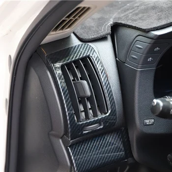 Крышка вентиляционного отверстия автомобильного кондиционера из углеродного волокна ABS Аксессуары для укладки автомобилей Infiniti G25 G37 2010-2013