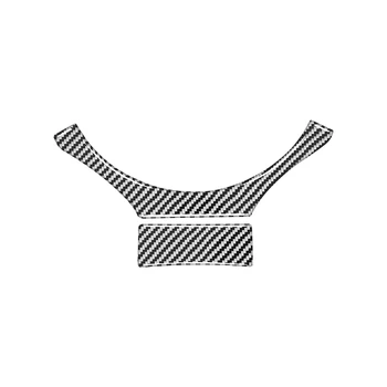 Наклейка с отделкой крышки рулевого колеса, Наклейка-деколь, Аксессуары для интерьера из углеродного волокна для Lexus NX 200 300H 2014-2019