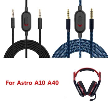 Сменный Удлинительный шнур в оплетке для наушников AstroA10/A40, кабель для гарнитур