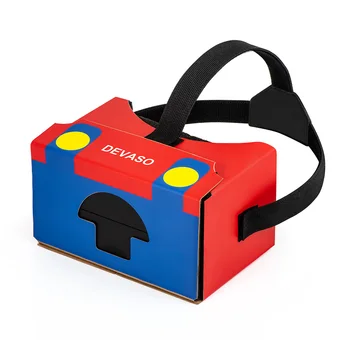 3D Очки виртуальной реальности Удобный ремешок на голове 3D Очки виртуальной реальности виртуальной реальности с эффектом погружения в игру для Nintendo Switch